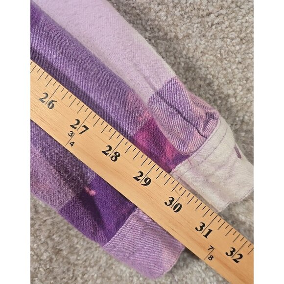 OOAK Upcycled Flannel Shacket Shirt Skeleton The Reader Book Lover Cozy Sz 2XL - Picture 12 of 12